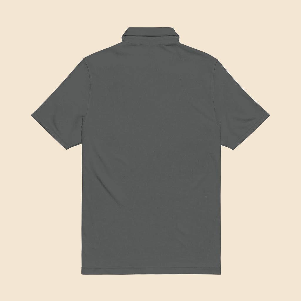 Embroidered Polo Shirt | Grey | Under Armour® Golf Polo