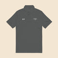 Embroidered Polo Shirt | Grey | Under Armour® Golf Polo