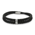 GAL Braided Leather Bracelet